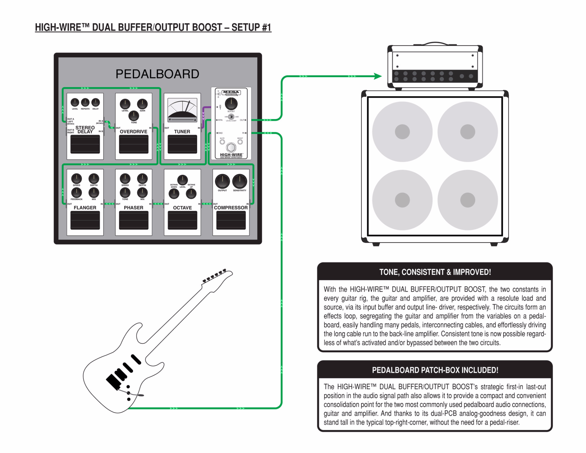 What's the maximum length of cable I can use between my guitar and